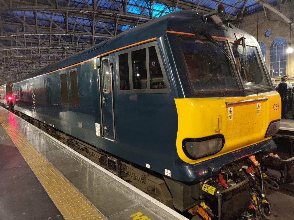 Caledonian Sleeper Class 92